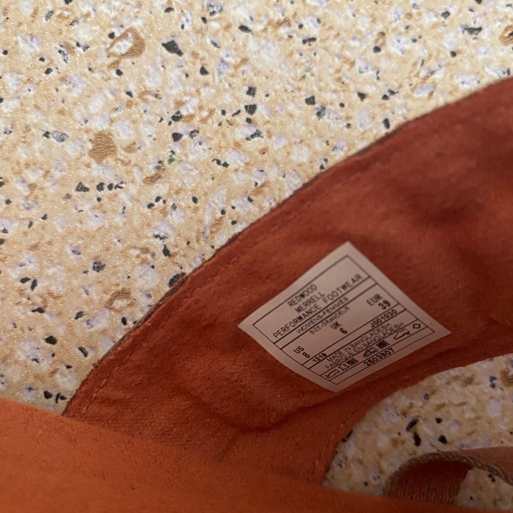 NWOT Merrell Around Town Slide Slide Redwood Sandal US Women Size 8 - Picture 5 of 10